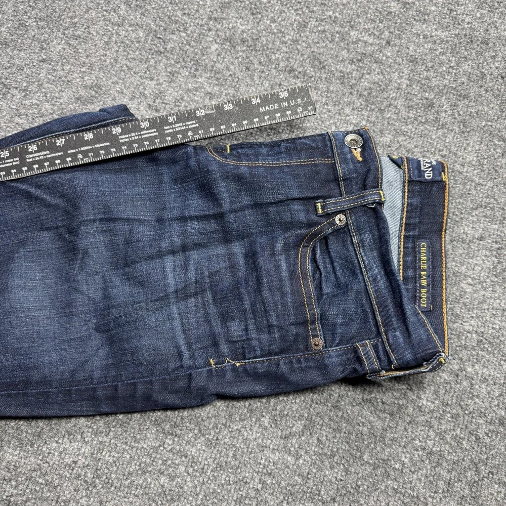 Lucky Brand Charlie Baby Boot Jeans Womens 10/30 Blue Denim Stretch